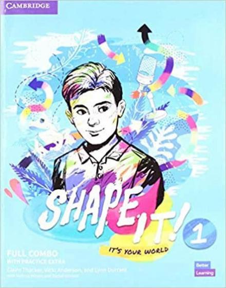 Imagem de Shape It! 1 Full Combo Students Book And Workbook With Practice Extra - CAMBRIDGE