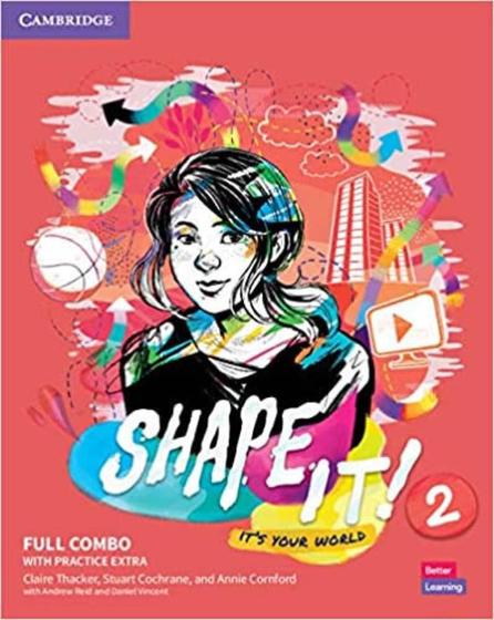 Imagem de Shape it! level 2 full combo students book and workbook with practice extra - CAMBRIDGE