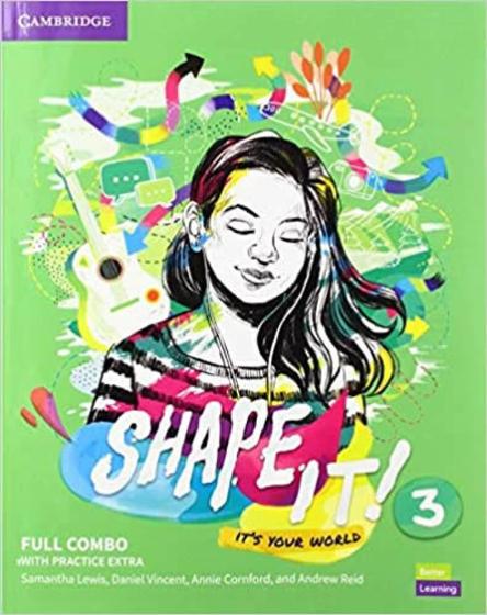 Imagem de Shape it! level 3 full combo students book and workbook with practice extra - CAMBRIDGE