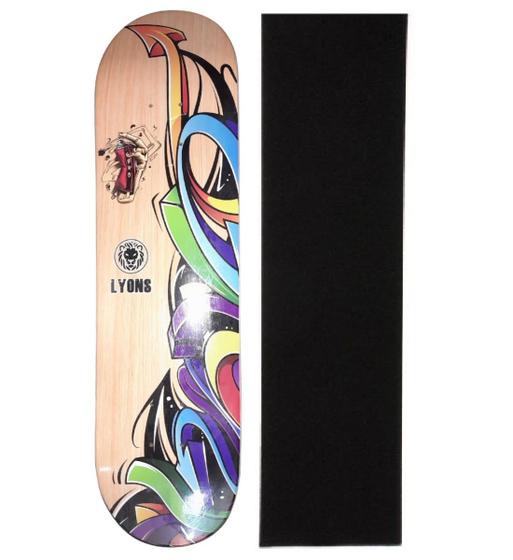 Imagem de Shape Maple Lyons 8.0 Heat Transfer Com Lixa