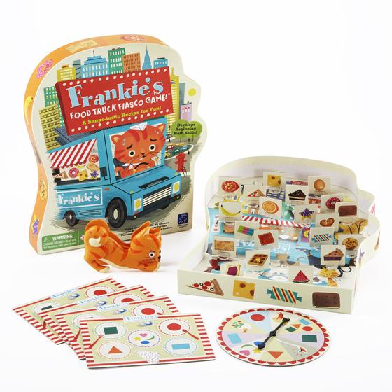 Imagem de Shape Matching Game Educational Insights Frankie's Food Truc