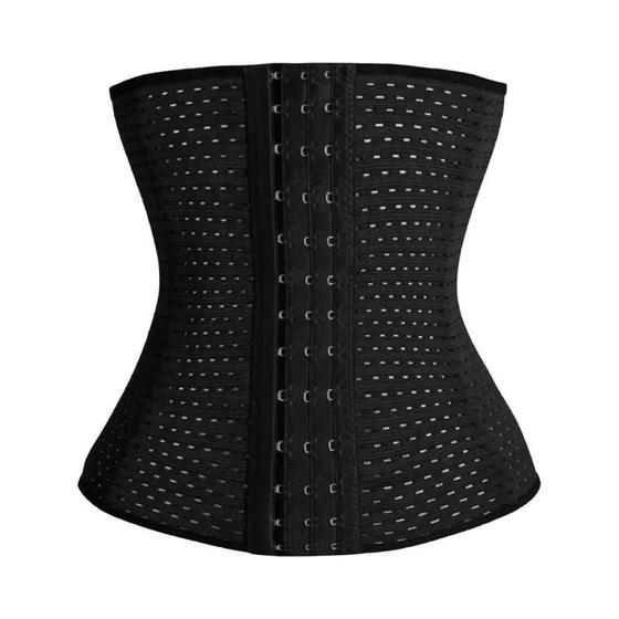 Imagem de Shapewear Feminino Preto - Controle de Barriga Pós-Parto e Emagrecimento