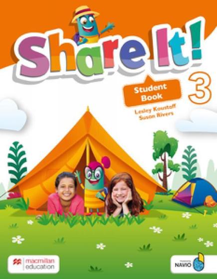 Imagem de Share It! 3 - Student's Book With Sharebook And Navio App & Workbook - Macmillan - ELT