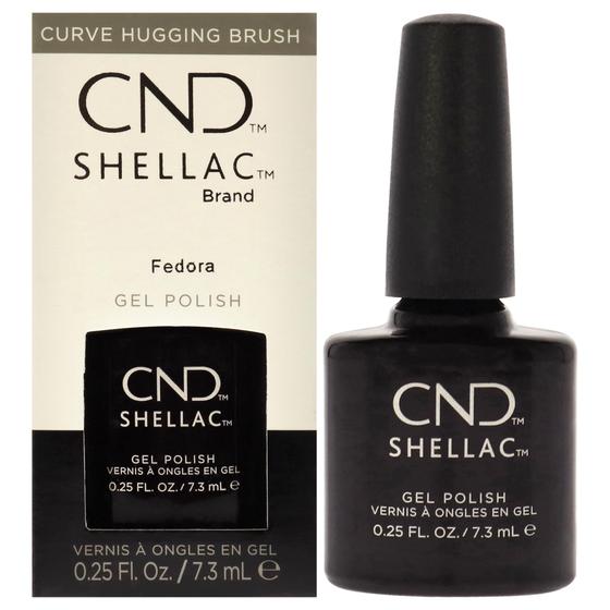 Imagem de Shellac Nail Color Fedora por CND Mulheres 0.25 oz Esmalte