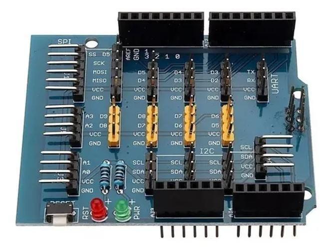 Imagem de Shield Expansao V1.1 Para Arduino - Entradas E Saidas
