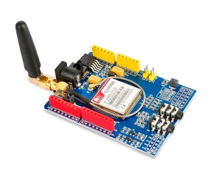 Imagem de Shield GSM GPRS SIM900 com Antena - Compatível com Arduino - 02-217 - GC-224