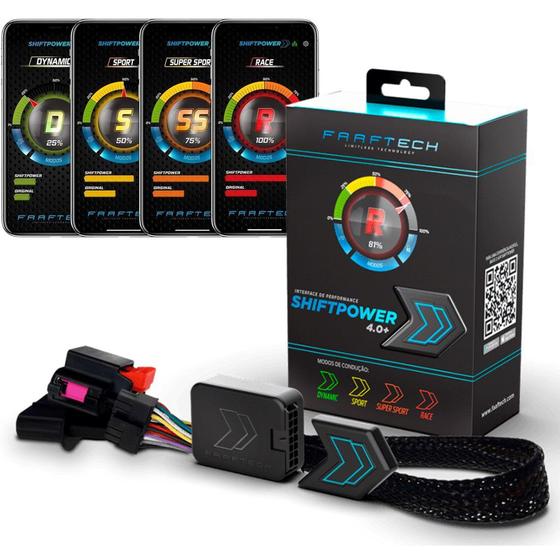 Shift Power Pedal Chip Acelerador Faaftech FT-SP10+ Menor preço em Shift Power Pedal Chip Acelerador Faaftech FT-SP10+