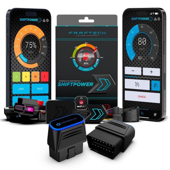 Imagem de Shiftpower com Piloto Automático Customeasy VW Saveiro 2017 a 2024