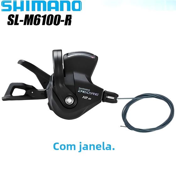 Imagem de Shimano Deore M6100 - Desviador MTB 12 Velocidades (RD-M6100-SGS) - Peças Originais