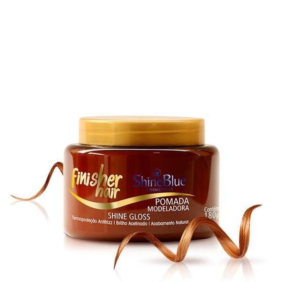 Imagem de Shine Blue - Fin. Finisher Hair Pomada Gloss 180G