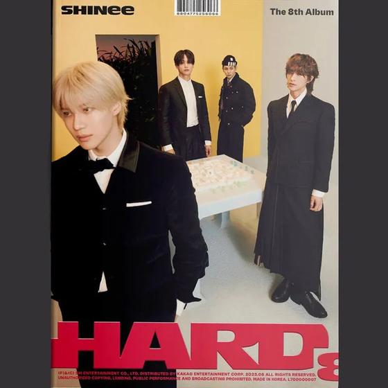 Imagem de Shinee Hard 8th Album Photobook+cd+poster+book+card+bromide+