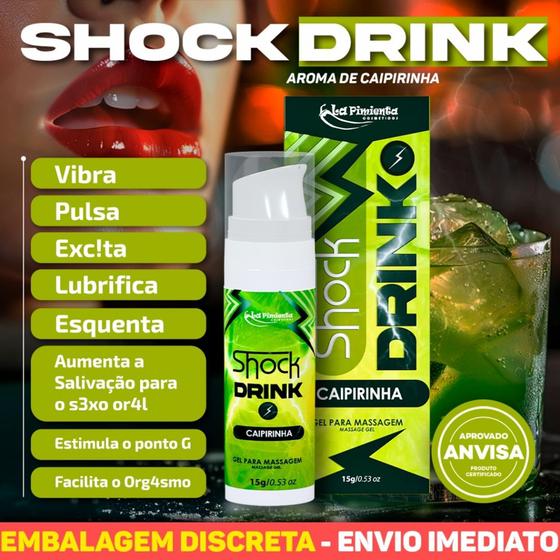 Imagem de Shock drink vibr4dor líquido de alta potência - la pimienta