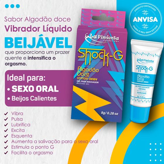 Imagem de Shock drink vibr4dor líquido exc!tante facilitador de orgasmos de alta potência c/aromas exclusivos