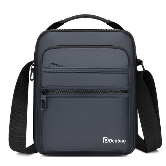 Imagem de SholderBag Masculina Alça Transversal Lateral de Mão Impermeável Casual Estilosa Bolsa Esportiva Fitness Festa Moda