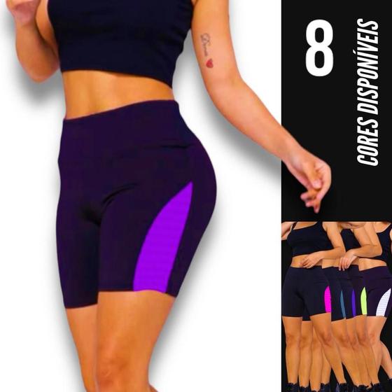 Imagem de Short Bermuda Leg Legging REDINHA Suplex Fitness Academia Feminino 664