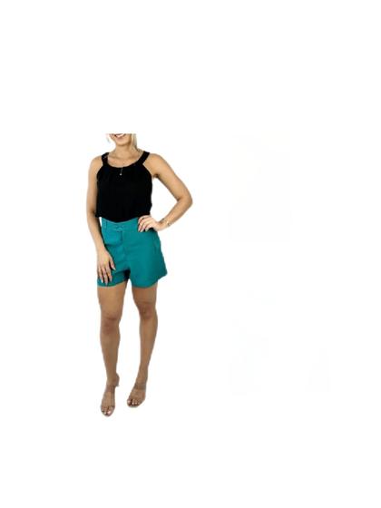 Imagem de Short Cargo Feminino Alfaiataria