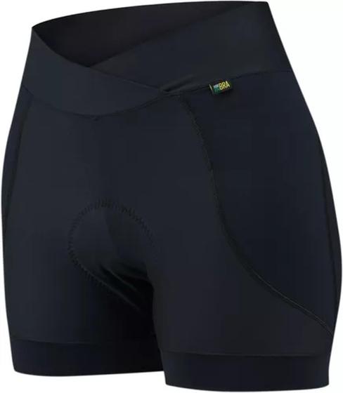 Imagem de Short Ciclismo Feminino Sport Black Free Force