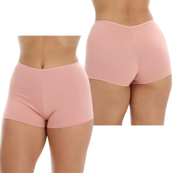 Imagem de Short Curto Anagua Segunda Pele Feminina Usar Com Vestido Saia Calça Não Marca