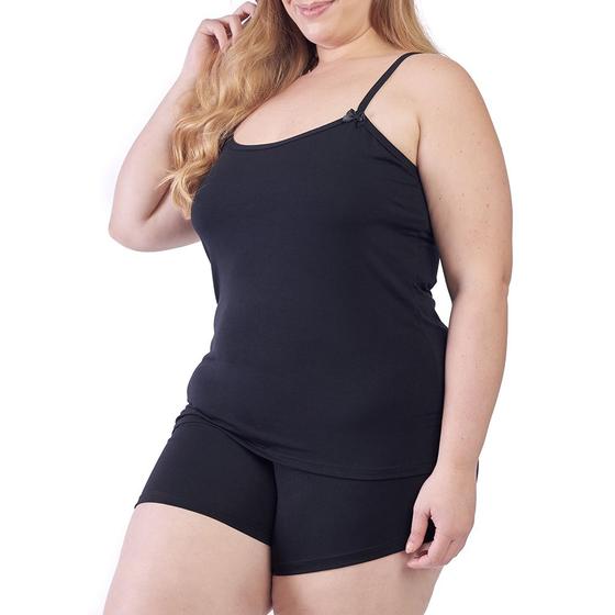 Imagem de Short Doll Plus Size Trio Viscose