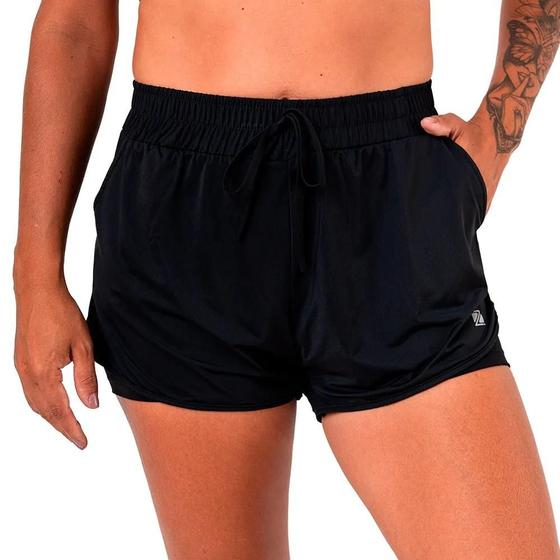 Imagem de Short Duplo Dry Flow Zeiq Preto