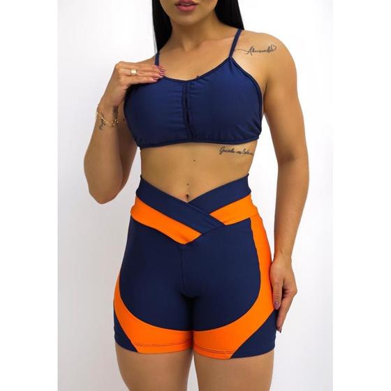 Imagem de Short Empina Bumbum 2 Cores Bermuda Fitness Academia