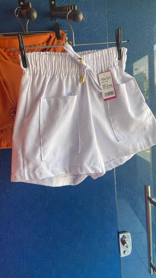 Imagem de Short Feminino Branco - Tamanho:  P - Miss Lice