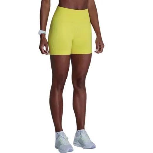 Imagem de Short Feminino Lupo Lsport Basic Sem Costura Verde Limão Ext