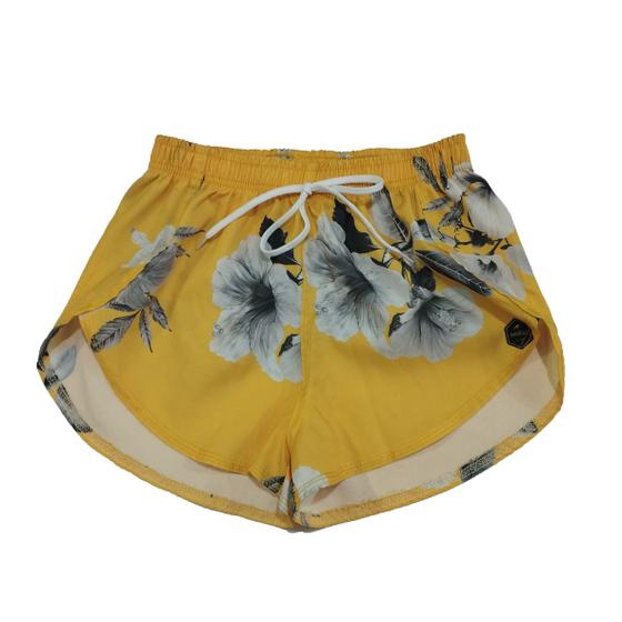 Imagem de Short Feminino Maresia Tactel Amarelo 12900029