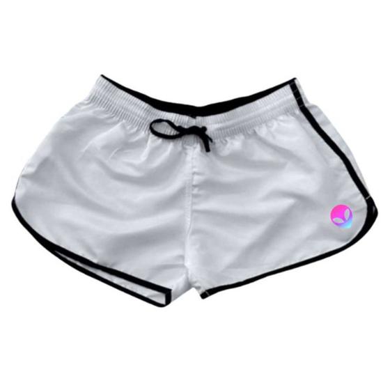 Imagem de Short Feminino Tactel Estampado Moda Praia Calor Piscina