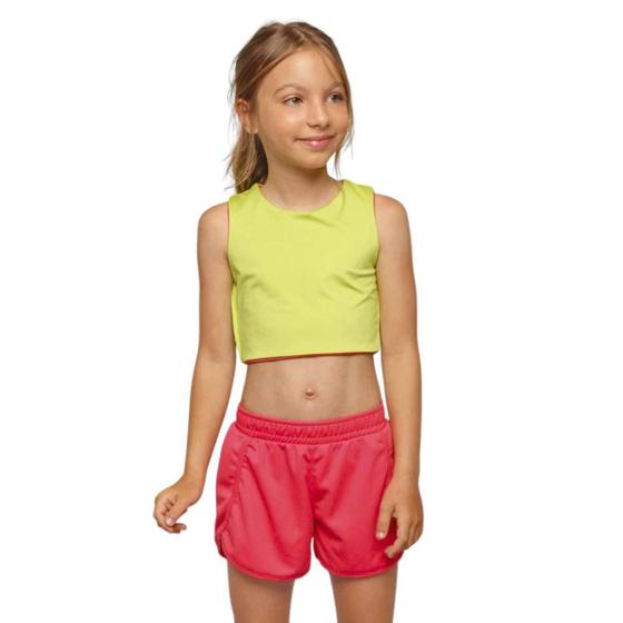 Imagem de Short Infantil Menina Bugbee Malha Dry Pink - 14