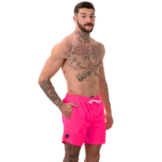 Imagem de Short Masculino Neon Bermuda Praia Verão Mauricinho Jr Rf800