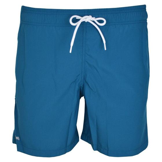 Imagem de Short Mash Liso Moda Praia Masculino Azul Petróleo 613.11