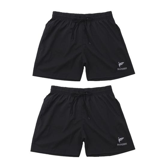 Imagem de Short Moda Masculino Atacado 2 Bermuda Com Elastano Verão Cor Preta