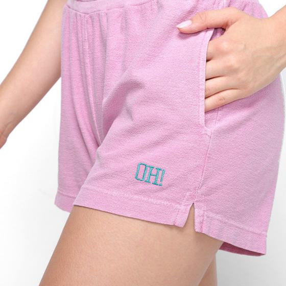 Imagem de Short Moletom Oh, Boy! Liso Feminino