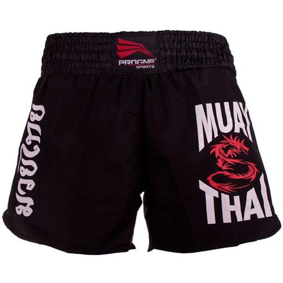 Imagem de Short Muay Thai Bermuda Calção Luta Masculino Progne