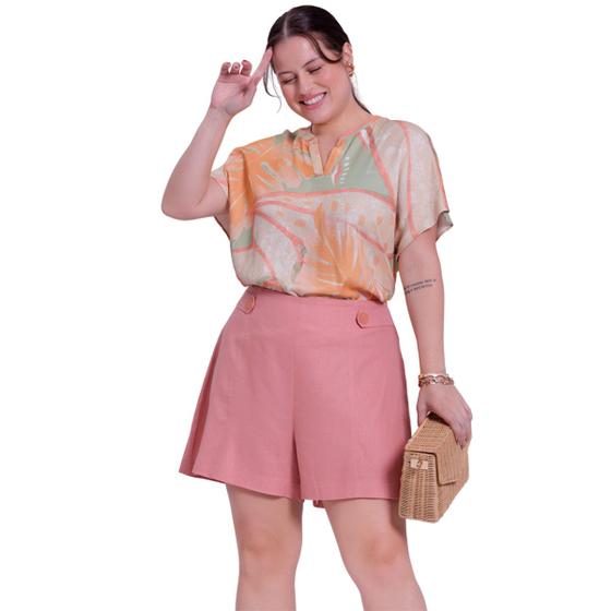 Imagem de Short Plus Size Alfaiataria 26136