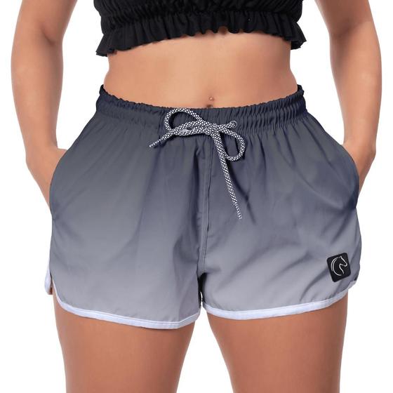 Imagem de Short Praia Academia Feminino Levinho Bike Degradê