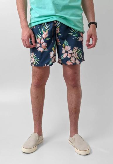 Imagem de Short praia aeropostale floral marinho