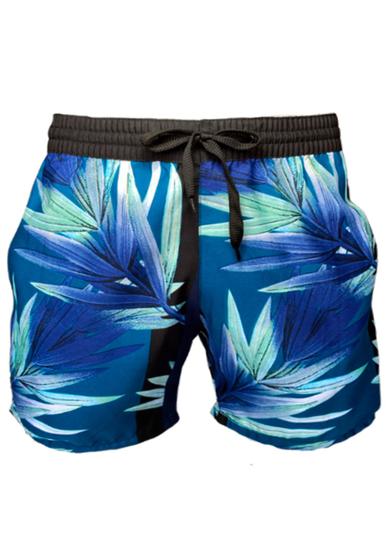 Imagem de Short Praia Bermuda Estampada Masculina Tactel 