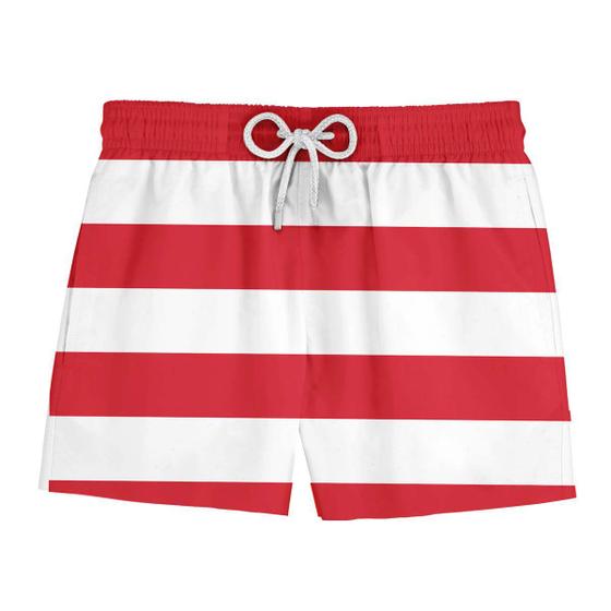 Imagem de Short Praia Masculino Dog Monster - Stripes