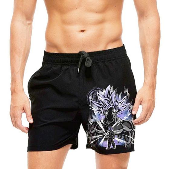 Imagem de Short Praia Shorts Banho Dragon Ball Goku 768