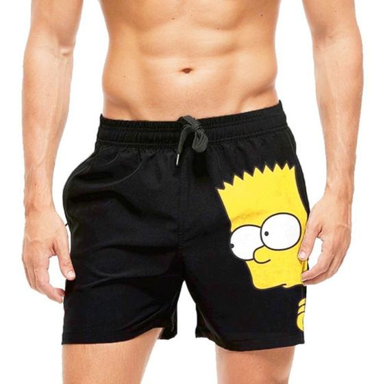 Imagem de Short Praia Shorts Banho The Simpsons Bart Simpsons 820