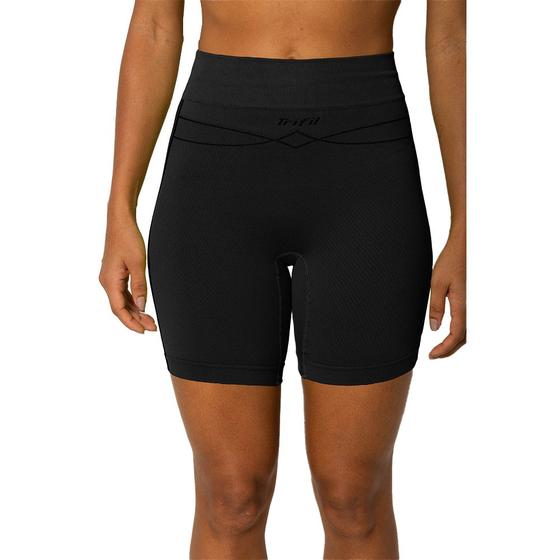 Imagem de Short Sem Costura Modelo Feminino Trifil Adulto Para Treino Fitness Academia 