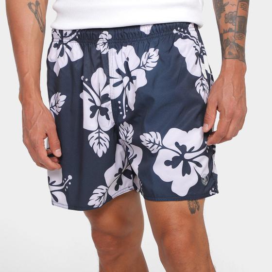 Imagem de Short Taco Estampado Hibiscus Masculino