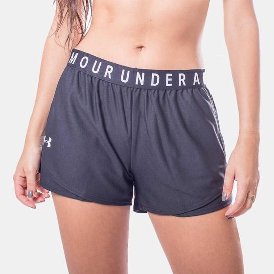 Imagem de Short Under Armour Play UP 3.0 Feminino Preto