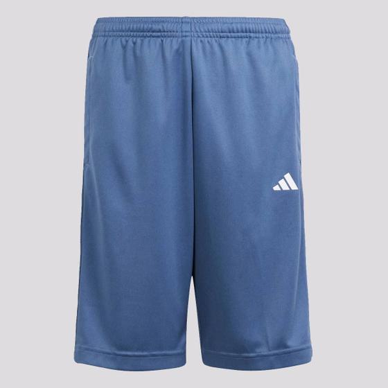 Imagem de Shorts Adidas 3 Stripes Juvenil Azul