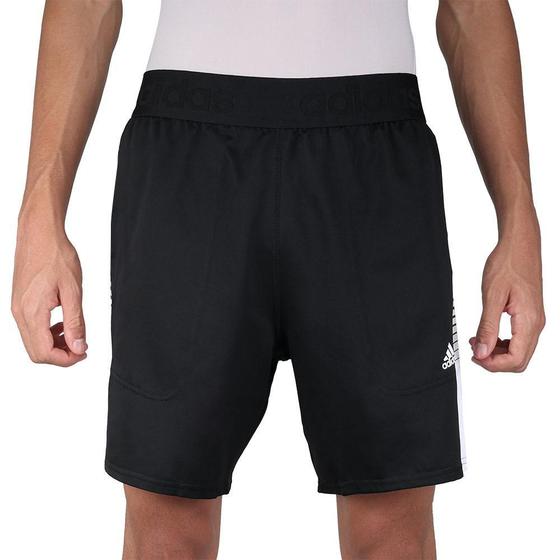 Imagem de Shorts Adidas Esportivo Innovation Preto e Branco