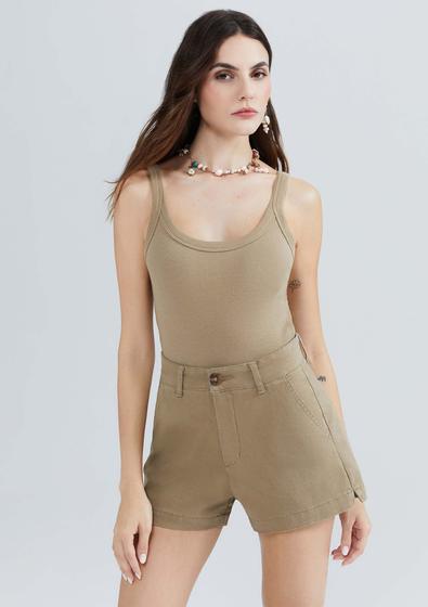 Imagem de Shorts Básico Feminino Chino