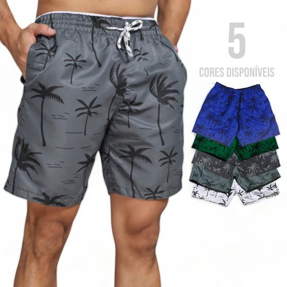 Imagem de Shorts Bermuda Tactel Praia Muricinho Masculina COQUEIRO 1 388