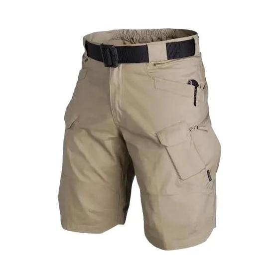 Imagem de Shorts Cargo Tático Masculino Plus Size - À Prova D'Água e Secagem Rápida